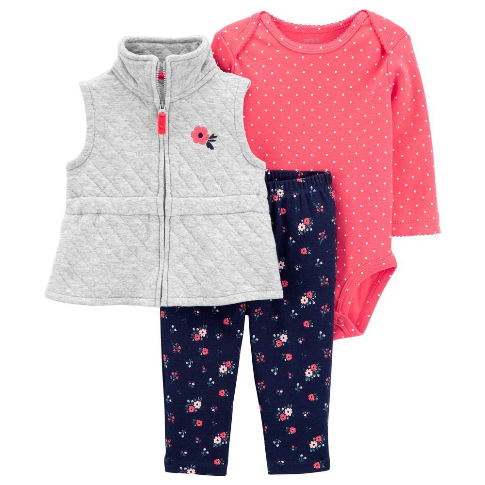 Carters baby girl sales vest